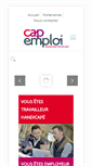 Mobile Screenshot of capemploi02.com